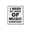 Pin's I need my dose of music everyday Clj Charles Le Jeune