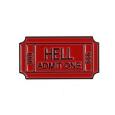 Pin's Ticket to Hell Clj Charles Le Jeune