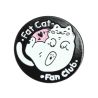 Pin's Cat fat fan club Clj Charles Le Jeune