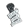Pin's black lives matter Clj Charles Le Jeune