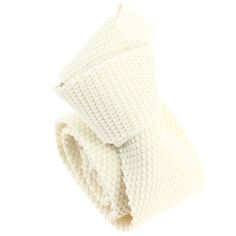 Cravate Tricot de soie, blanc cassé, Tony & Paul Tony & Paul 2