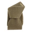 Cravate Tricot de soie, marron corde, Tony & Paul Tony & Paul