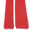 Cravate Tricot de soie, rouge coquelicot, Tony & Paul Tony & Paul