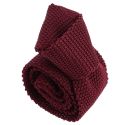 Cravate Tricot de soie, Rouge Bordeaux, Tony & Paul Tony & Paul