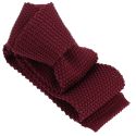 Cravate Tricot de soie, Rouge Bordeaux, Tony & Paul Tony & Paul