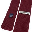 Cravate Tricot de soie, Rouge Bordeaux, Tony & Paul Tony & Paul