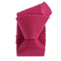 Cravate Tricot de soie, Rose géranium, Tony & Paul Tony & Paul