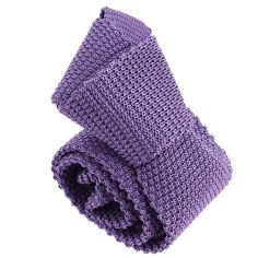 Cravate Tricot de soie, lavande, Tony & Paul Tony & Paul 2