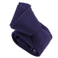 Cravate Tricot de soie, violette, Tony & Paul Tony & Paul 2