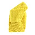 Cravate Tricot de soie, jaune bouton d'or, Tony & Paul Tony & Paul