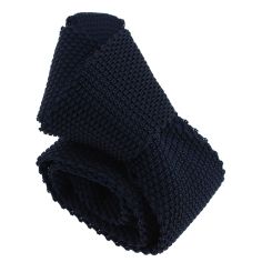 Cravate Tricot de soie, Bleu marine, Tony & Paul Tony & Paul 2