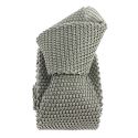 Cravate Tricot de soie, gris acier, Tony & Paul Tony & Paul