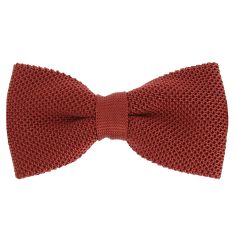 Noeud Papillon tricot de soie, rouge sang, Tony & Paul Tony & Paul