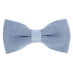 Noeud Papillon tricot de soie, Bleu du caucase, Tony & Paul Tony & Paul