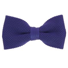 Noeud Papillon tricot de soie, Bleu profond, Tony & Paul Tony & Paul