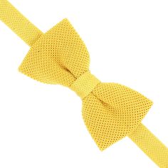 Noeud Papillon tricot de soie, orange clair, Tony & Paul Tony & Paul 2