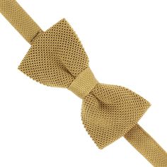 Noeud Papillon tricot de soie, marron tabac, Tony & Paul Tony & Paul 2