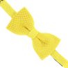 Noeud Papillon tricot de soie, jaune bouton d'or, Tony & Paul Tony & Paul