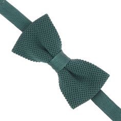 Noeud Papillon tricot de soie, vert de gris, Tony & Paul Tony & Paul 2
