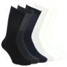6 paires de chaussettes de sport en coton, Confection Italienne. Cravate Avenue Signature Chaussettes
