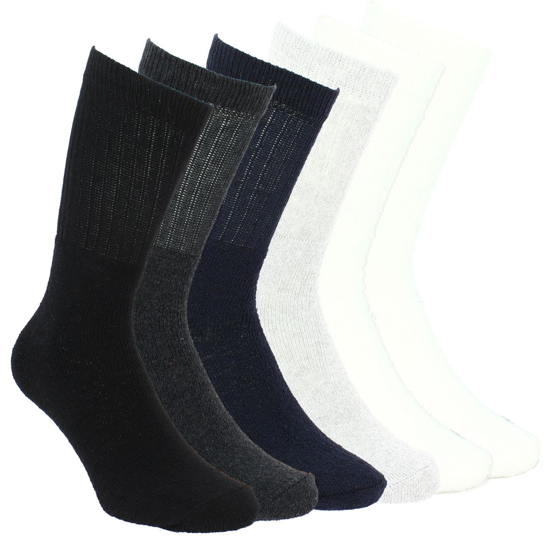 Lot de 6 paires de chaussettes homme, 43-46, PUMA, blanc - Label