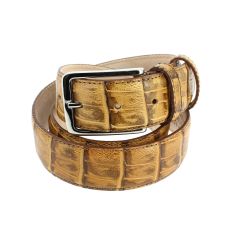 Ceinture cuir Wally, marron camel Tony & Paul