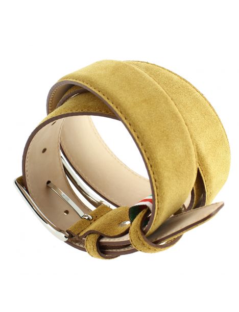 Ceinture daim Alaska, paille Tony & Paul