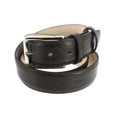 Ceinture cuir Naja, marron foncé Tony & Paul