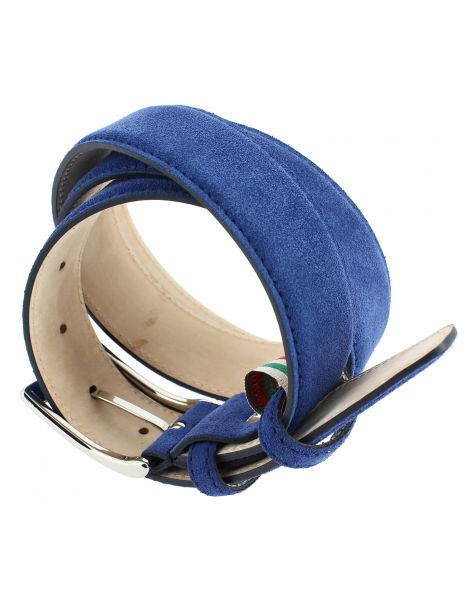 Ceinture daim Alaska, Bleu empire Tony & Paul