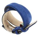 Ceinture daim Alaska, Bleu empire Tony & Paul