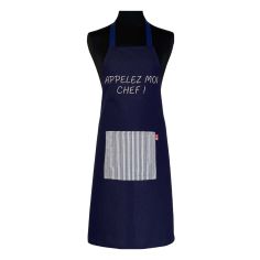 Tablier de cuisine Appelez Moi Chef ! Marine. Emmanuel Création
