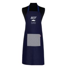 Tablier de cuisine Best Dad Marine. Emmanuel Création