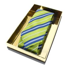 Cravate étoile, Club vert et Bleu, Boivin atelier Parisien BOIVIN 2