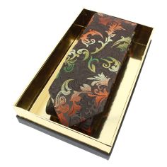 Cravate étoile, Boulogne marron Chocolat, Boivin atelier Parisien BOIVIN 2