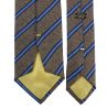 Cravate étoile, Président, gris et Bleu, Boivin atelier Parisien BOIVIN Atelier Parisien depuis 1920