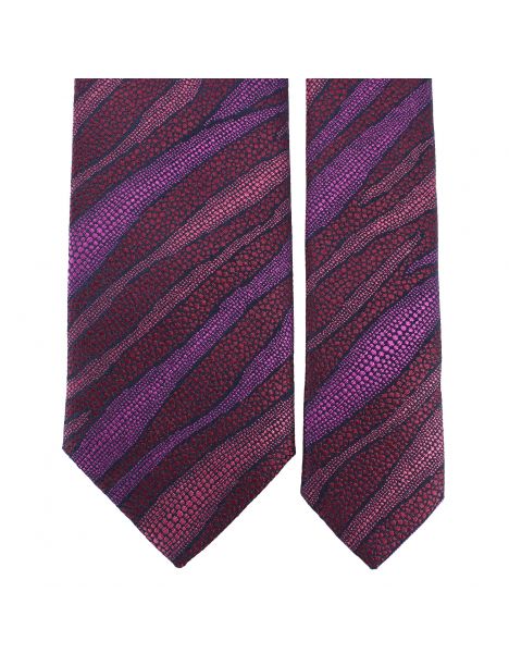 Cravate étoile, Seine mauve, Boivin atelier Parisien BOIVIN