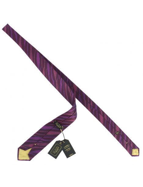 Cravate étoile, Seine mauve, Boivin atelier Parisien BOIVIN