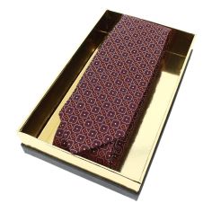 Cravate étoile, Auteuil rouge andrinople, Boivin atelier Parisien BOIVIN 2