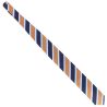 Cravate étoile, Club Bleu et orange, Boivin atelier Parisien BOIVIN