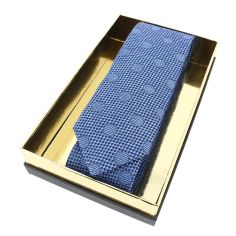 Cravate étoile, Soleils Céruléen et Bleu, Boivin atelier Parisien BOIVIN 2