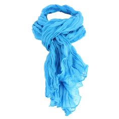 Chèche coton Dakar, Bleu turquoise Clj Charles Le Jeune