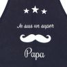 Tablier de cuisine Je Suis Un Super Papa Marine. Emmanuel Création