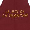 Tablier de cuisine Le Roi De La Plancha Bordeaux. Emmanuel Création