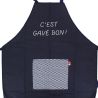 Tablier de cuisine C'Est Gavé Bon Marine. Emmanuel Création