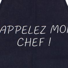 Tablier de cuisine Appelez Moi Chef ! Marine. Emmanuel Création 2