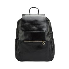 Sac à dos en cuir noir, Brittany. Tony et Paul. Tony & Paul 2