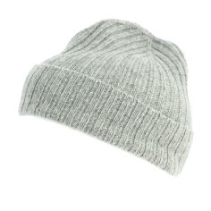 Bonnet en cachemire, gris, Tony et Paul. Tony & Paul