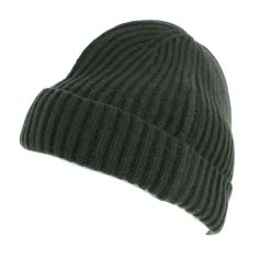 Bonnet en Laine Mérinos, vert armée, le commando Tony & Paul