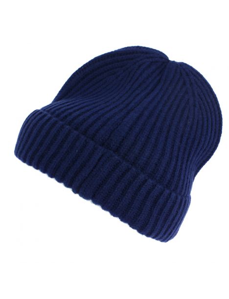 Bonnet en Laine Mérinos, Bleu marine, le Toulonnais Tony & Paul