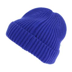 Bonnet en Laine Mérinos, Bleu roi, le Royal Tony & Paul 2